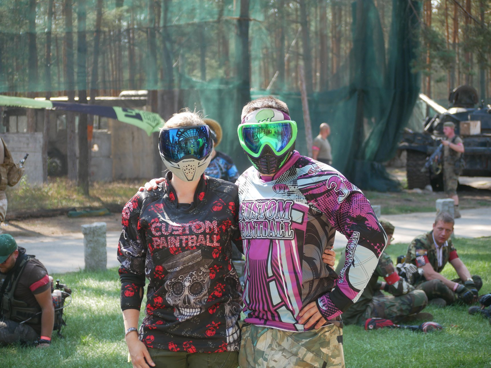 Protektoren im Paintball Die richtige Kleidung beim Paintball