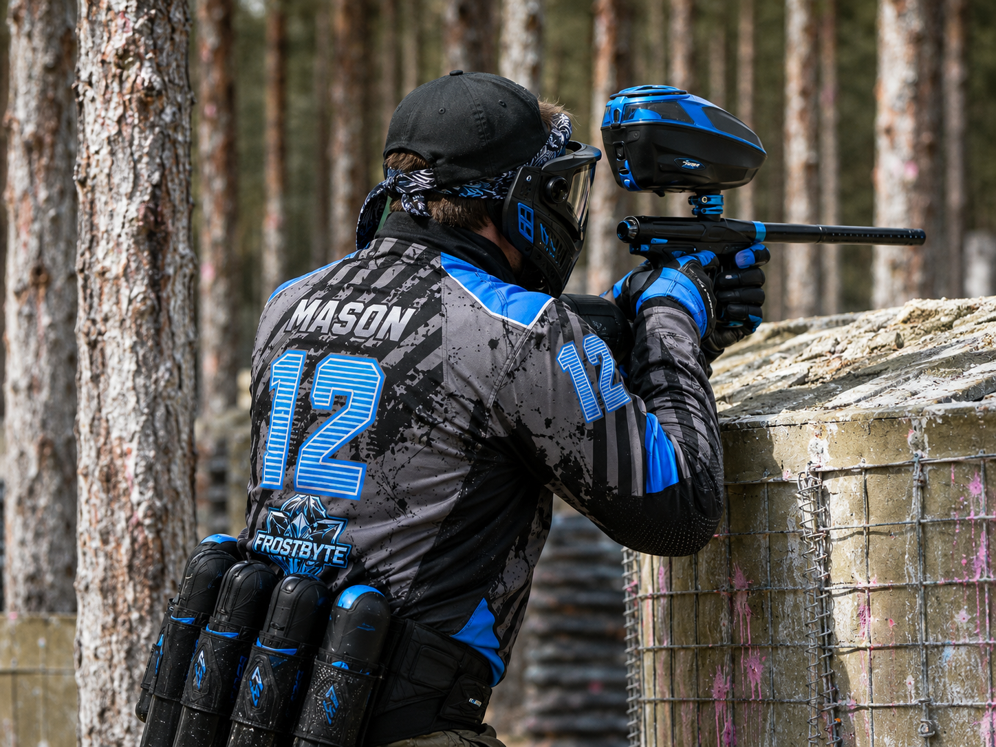 Custom Paintball Jersey mit Name