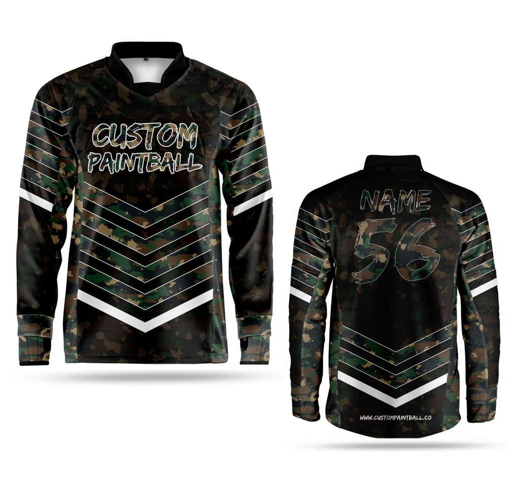Paintball Trikot Camo Knights