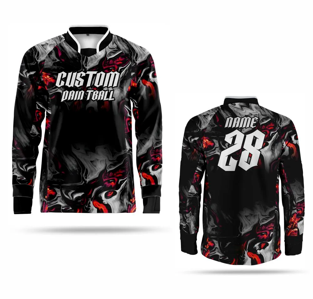 Custom Paintball Trikot "Hamburger"