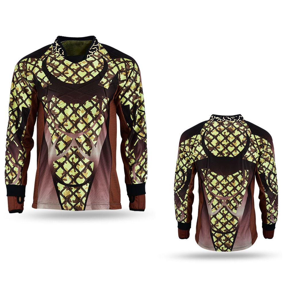 Custom Paintball Trikot "Rusty Orange" (S)