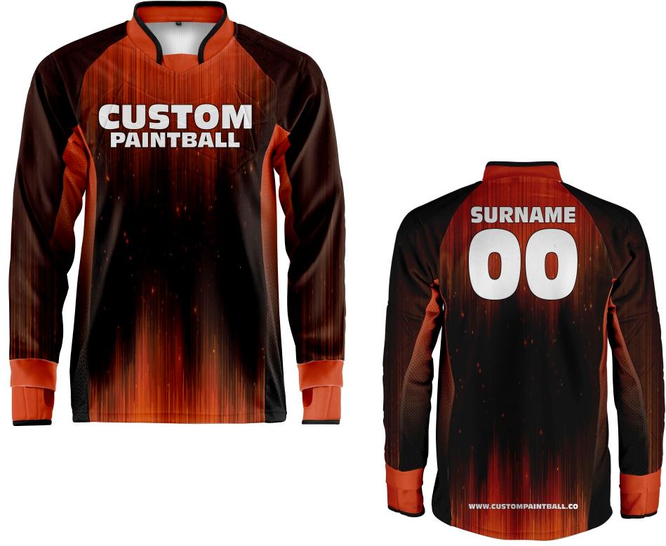 Paintball Trikot Orange