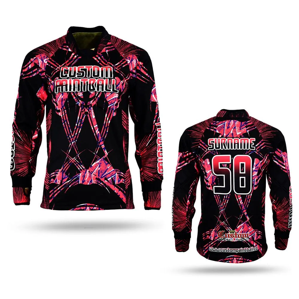 Paintball Trikot – Schwarz und Pink