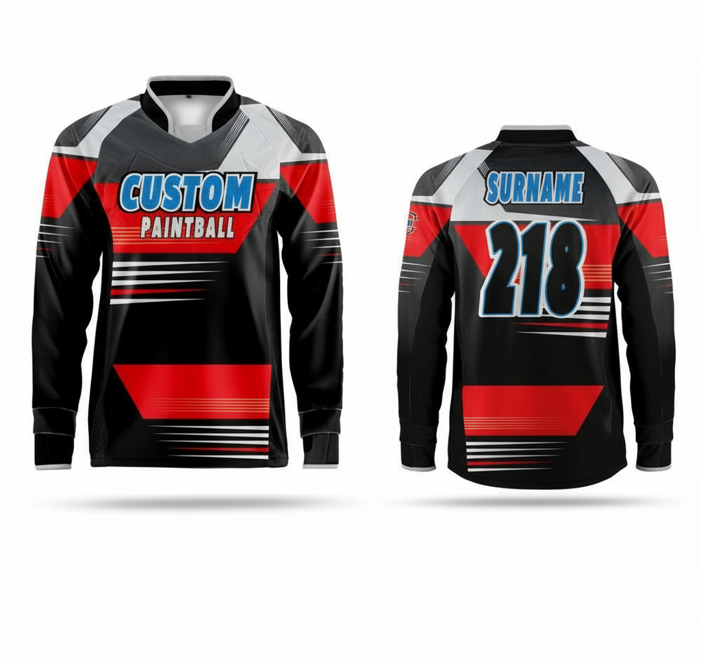 Paintballkleidung: Paintball Trikot "Red Velocity"
