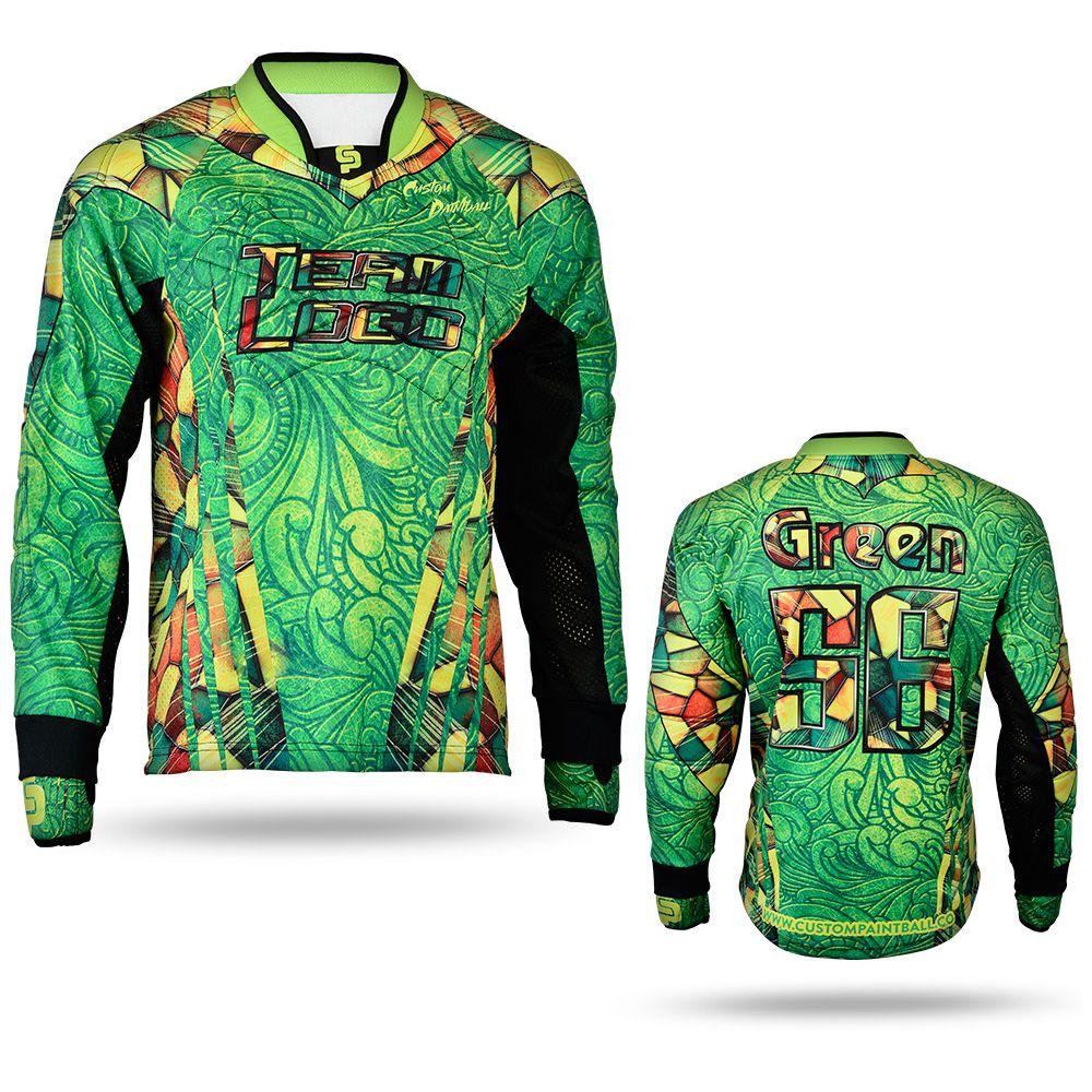 Paintballkleidung: Emerald Blaze gestalten