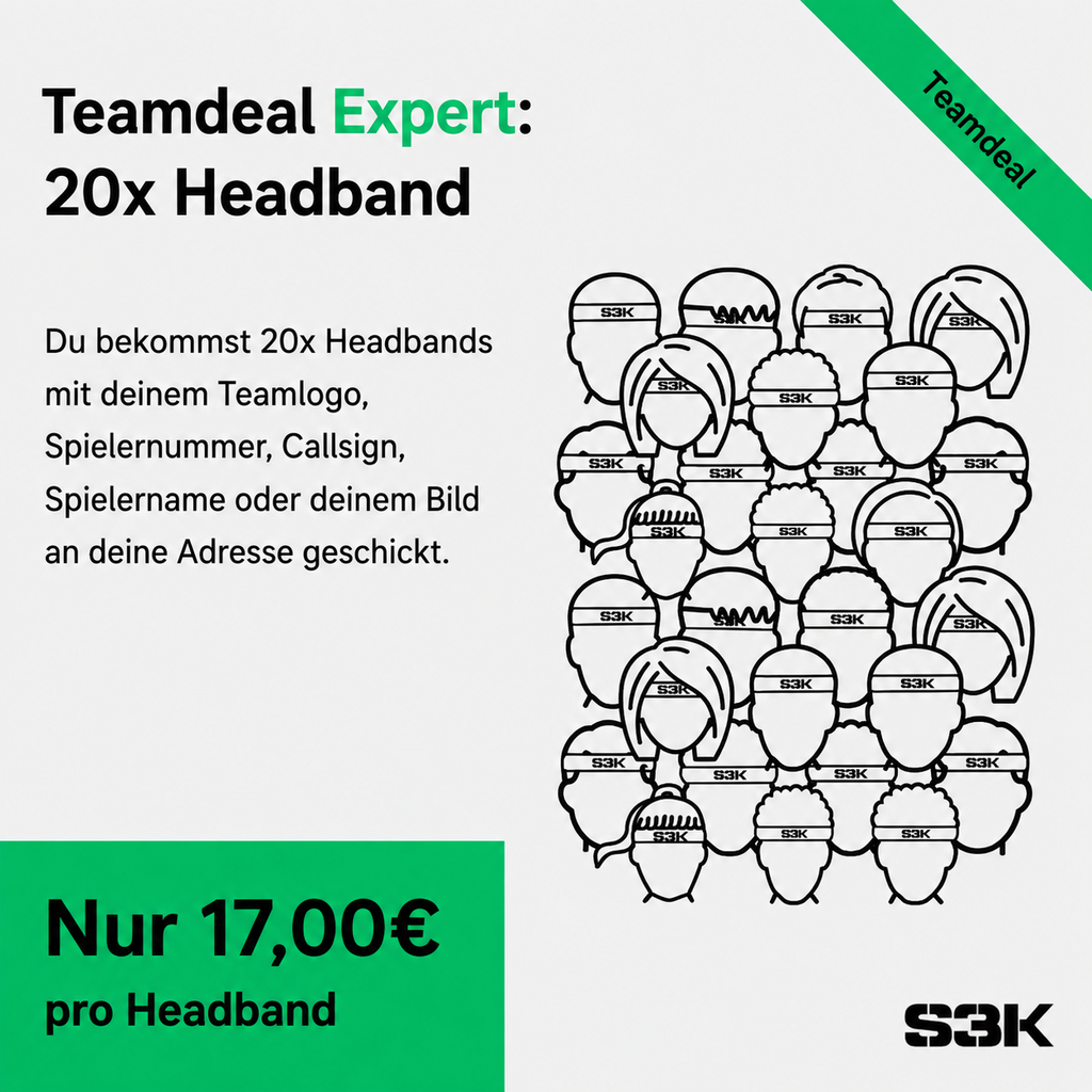 20x Headbands im Teamdeal Expert (Ja)