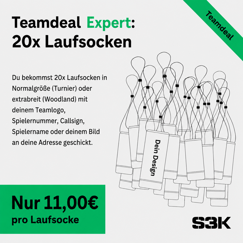 20x Laufsocken im Teamdeal Expert