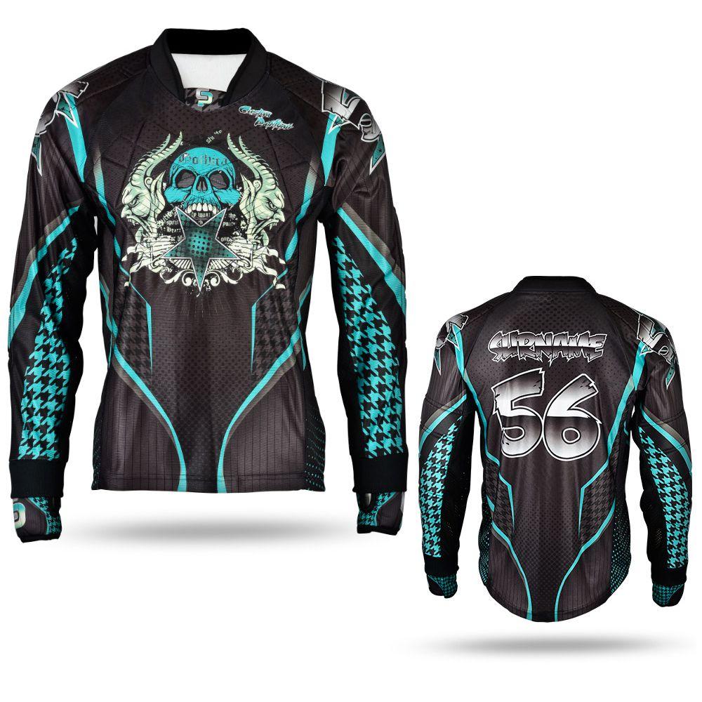 Skull Custom Paintballjersey