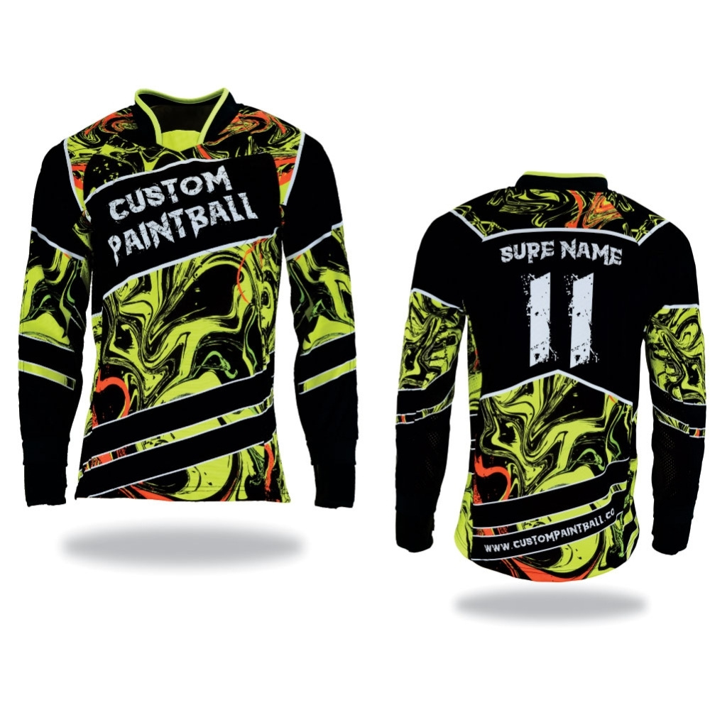 Custom Paintball / Airsoft Jersey – Name+Logo