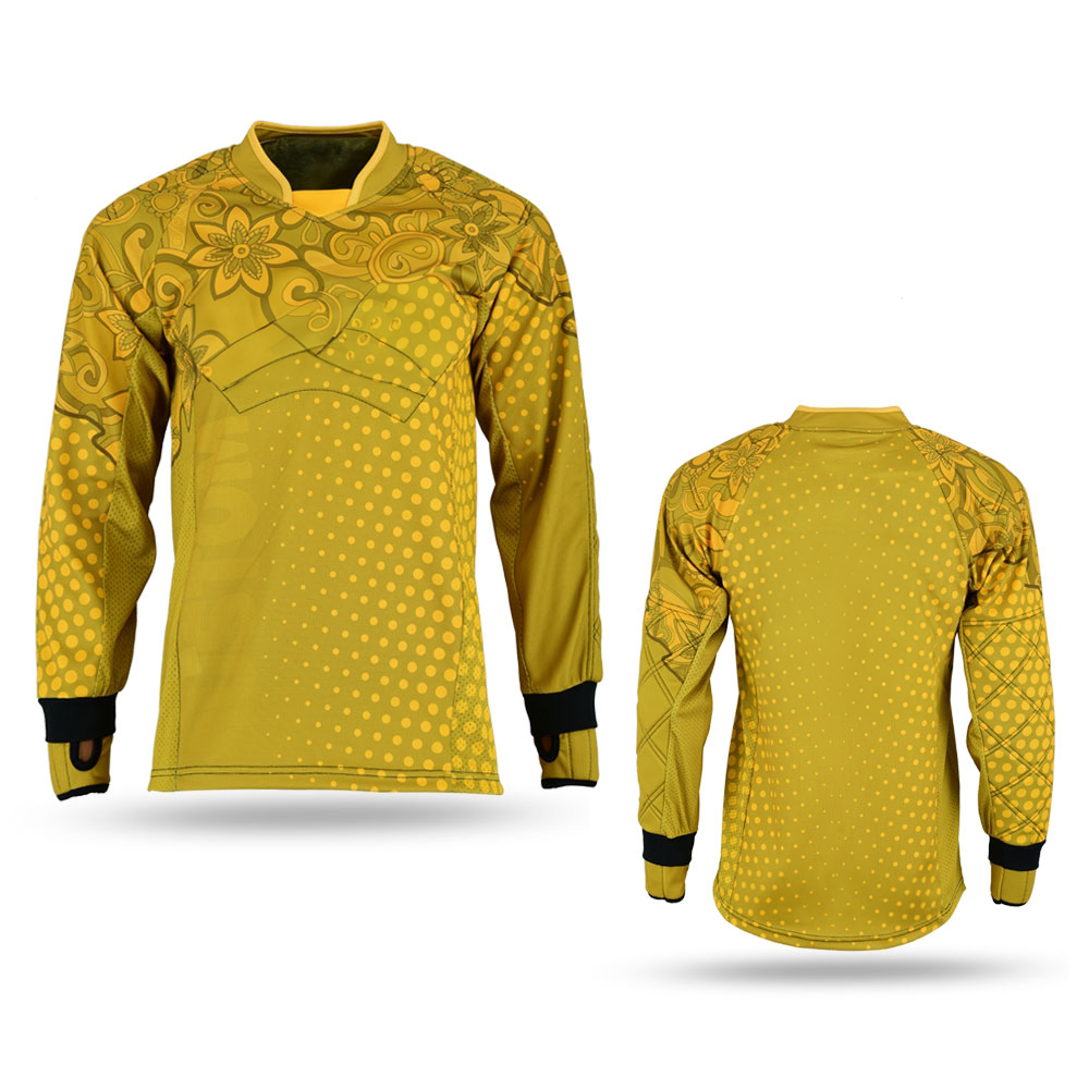 Gelbes Paintball Custom Jersey