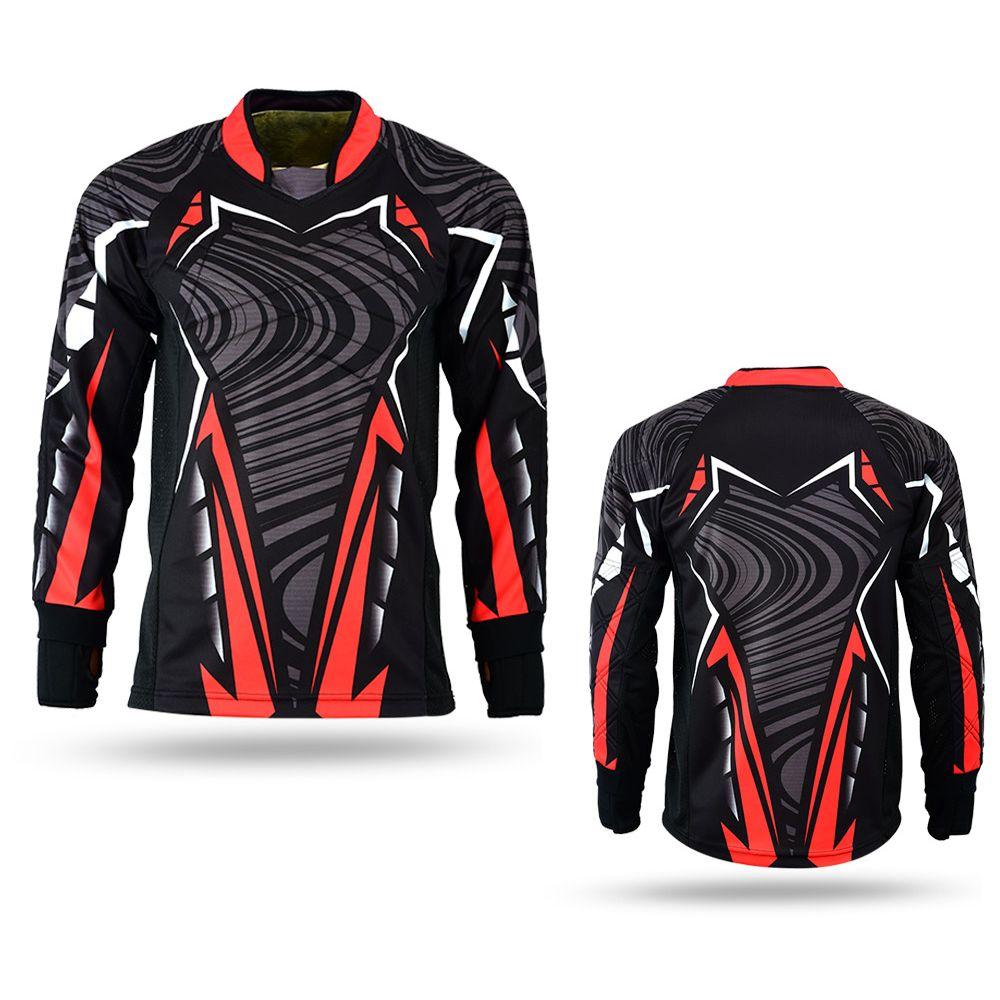 Customjersey Schwarz - Rot