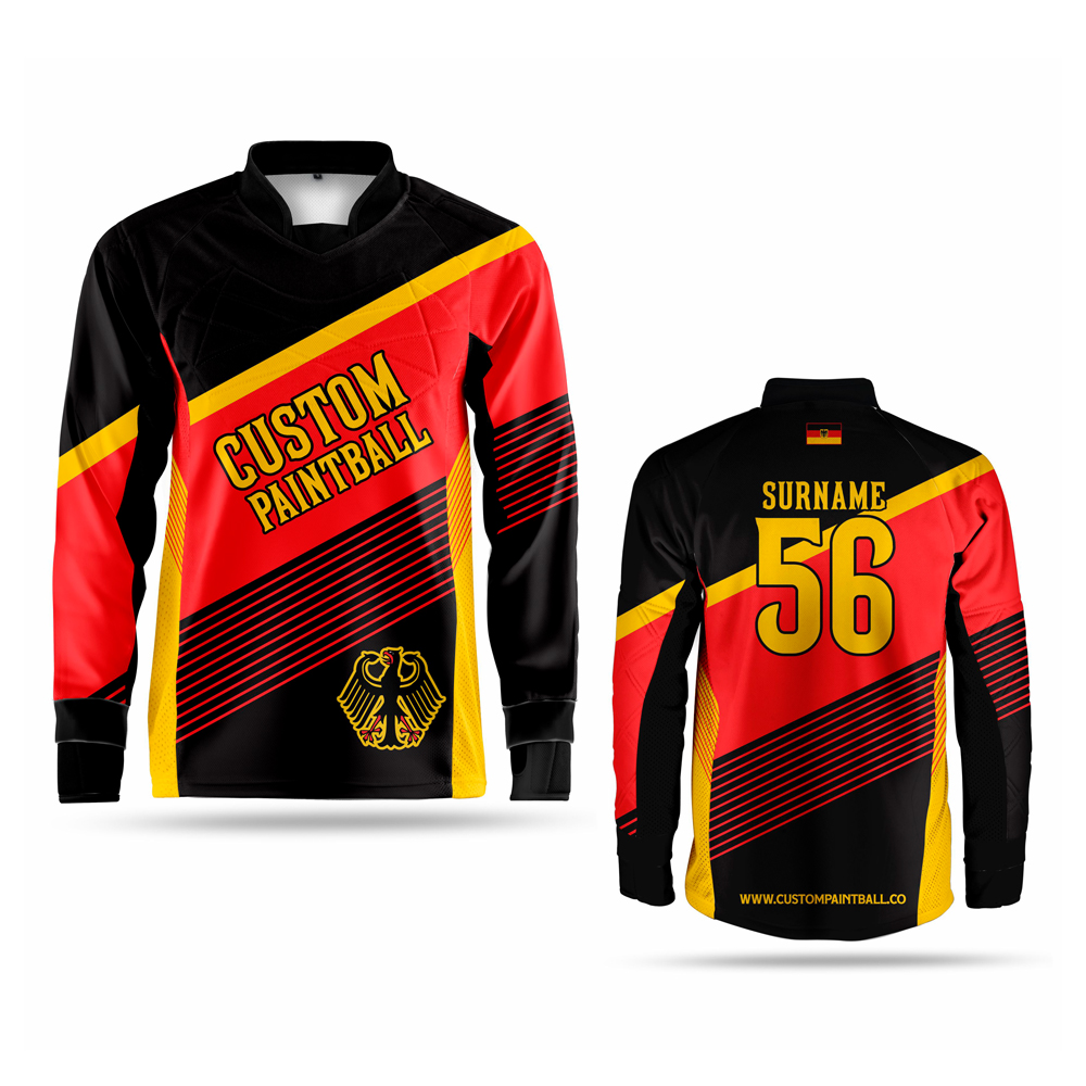 Custom Paintball Jersey: German Squad Edition