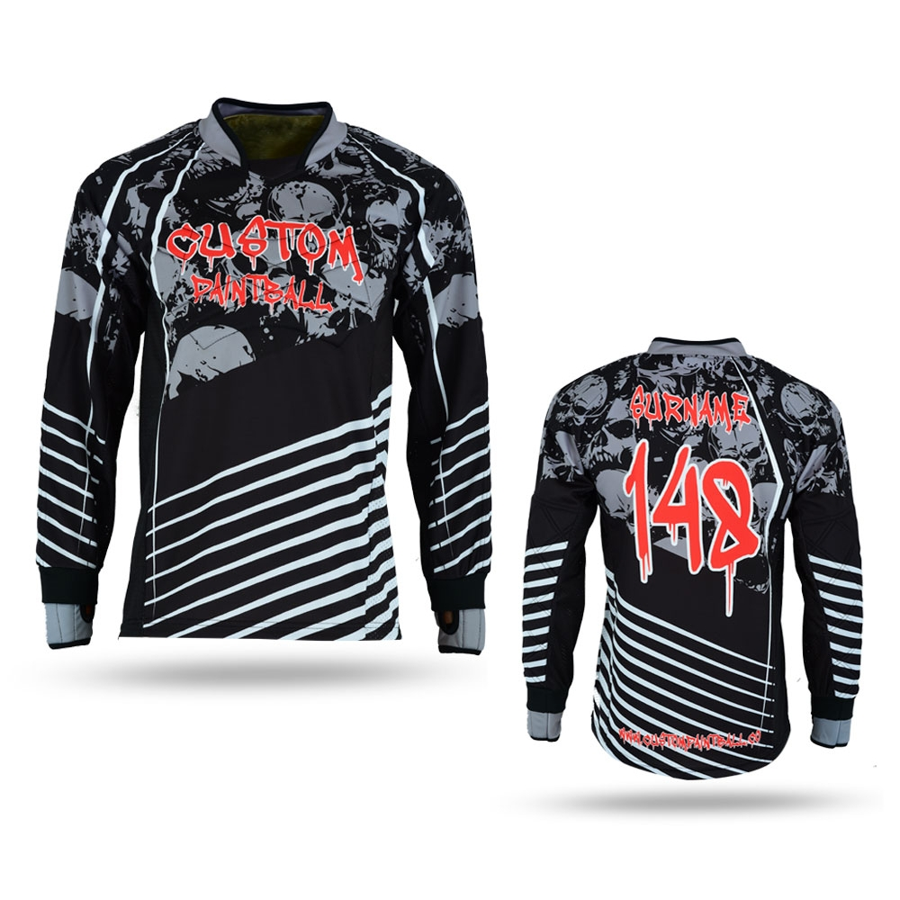 Paintball Jersey "Skull Stripes"