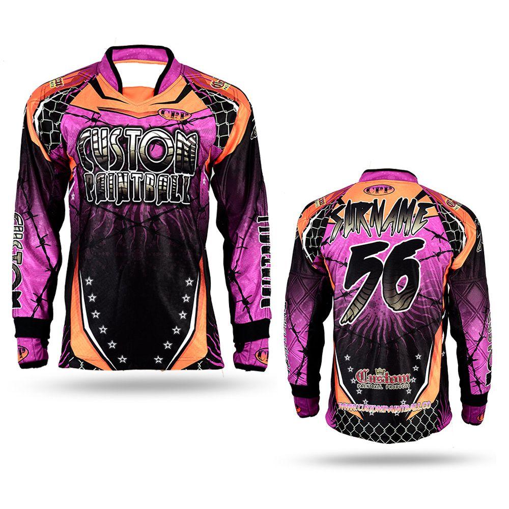 Paintball Jersey Purple Hate