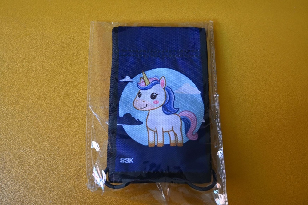 Laufsocke Pink Blue Unicorn
