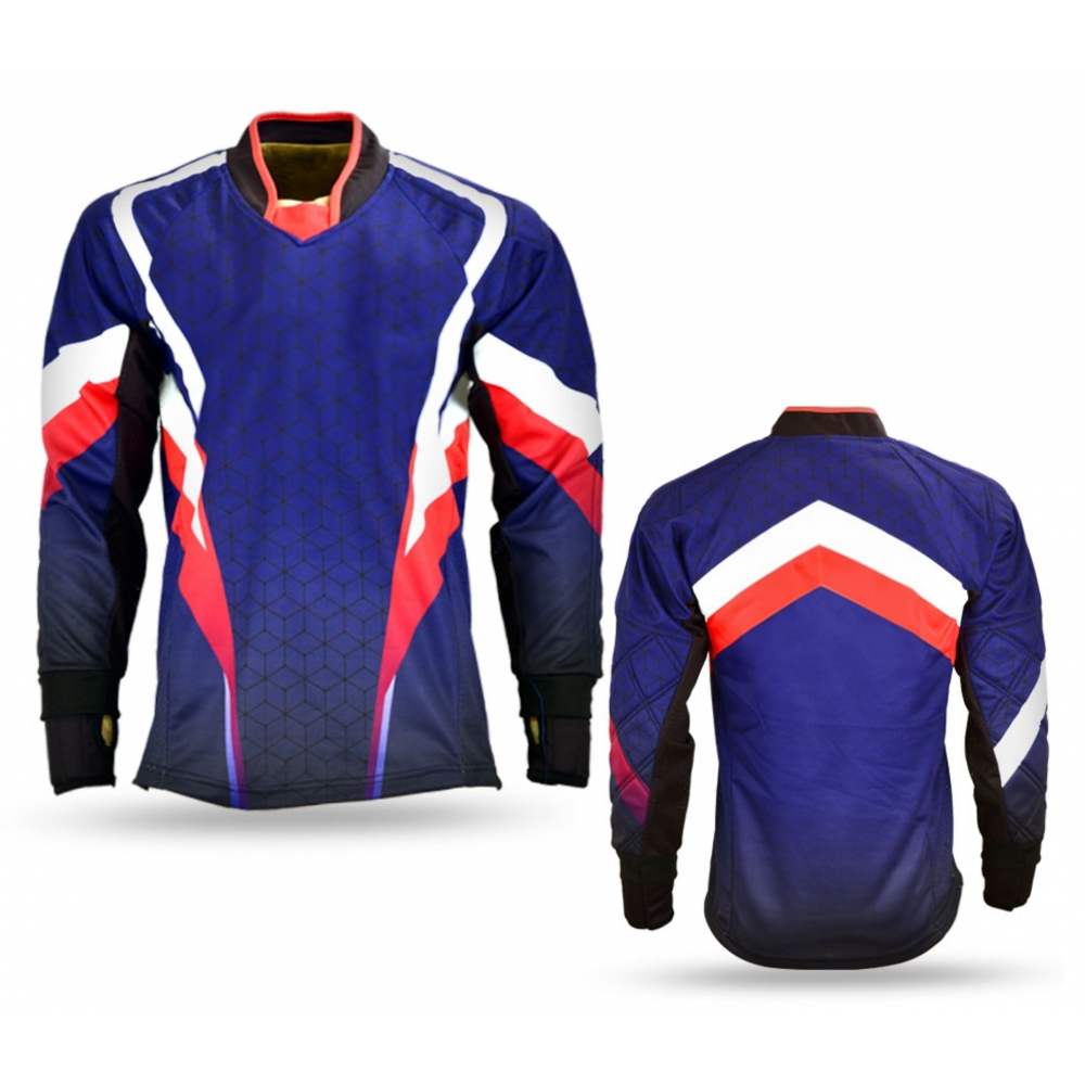 Wunschdesign Jersey Blue/Red