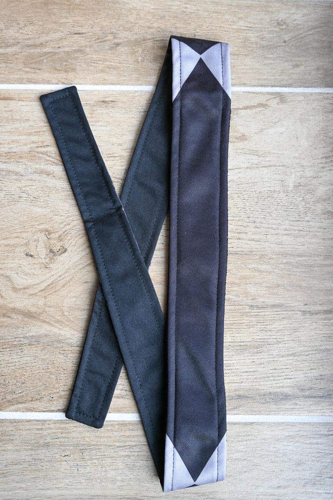 Headband für Paintball: schwarz / grau