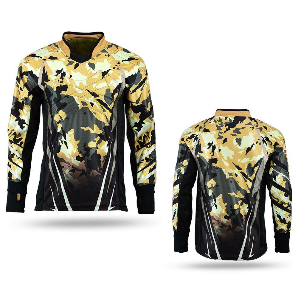Gelbes Paintballjersey Camo (S)