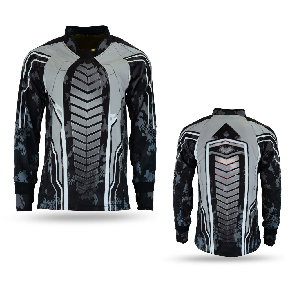 Grau Digit Paintball Jersey