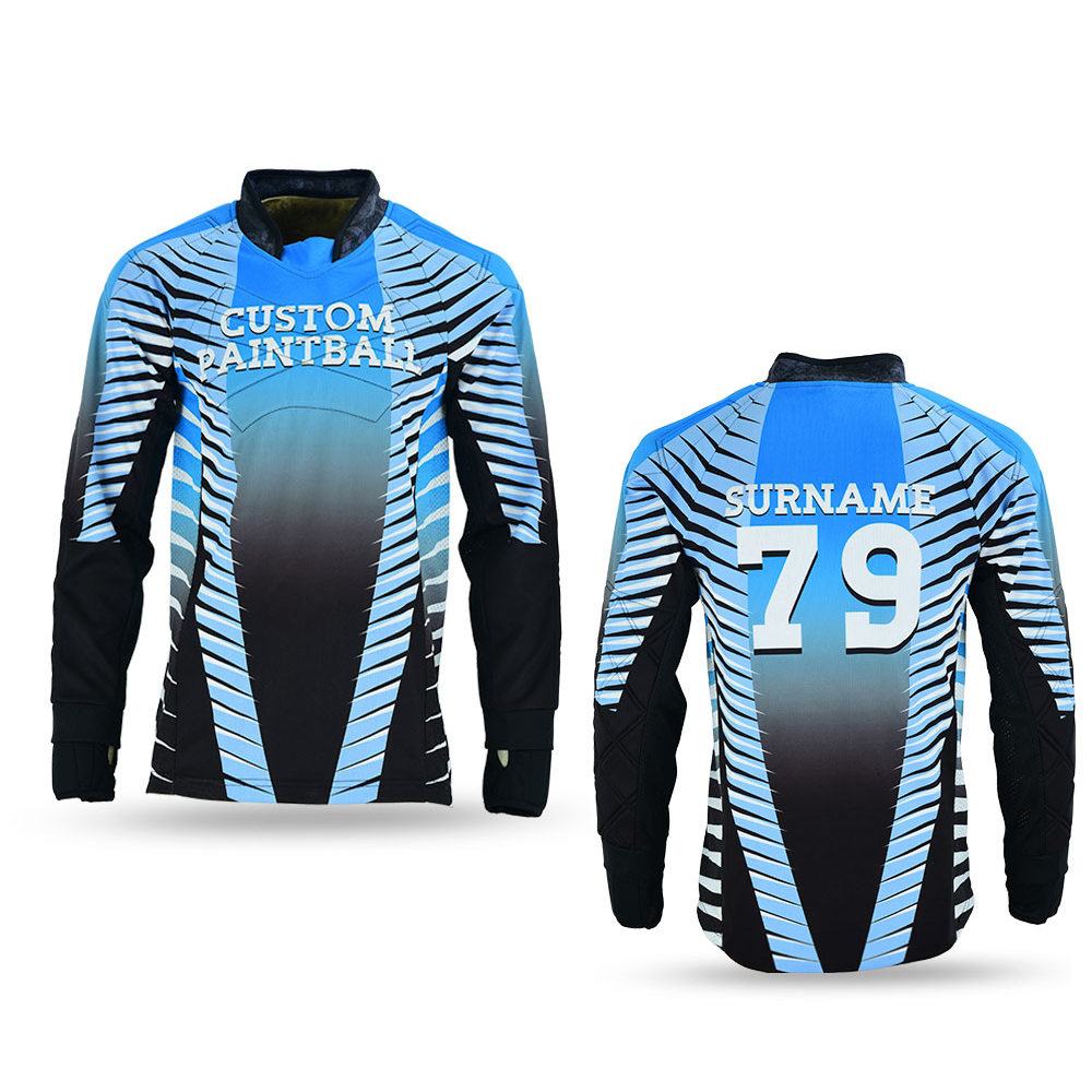 Paintball Jersey - White Stripes