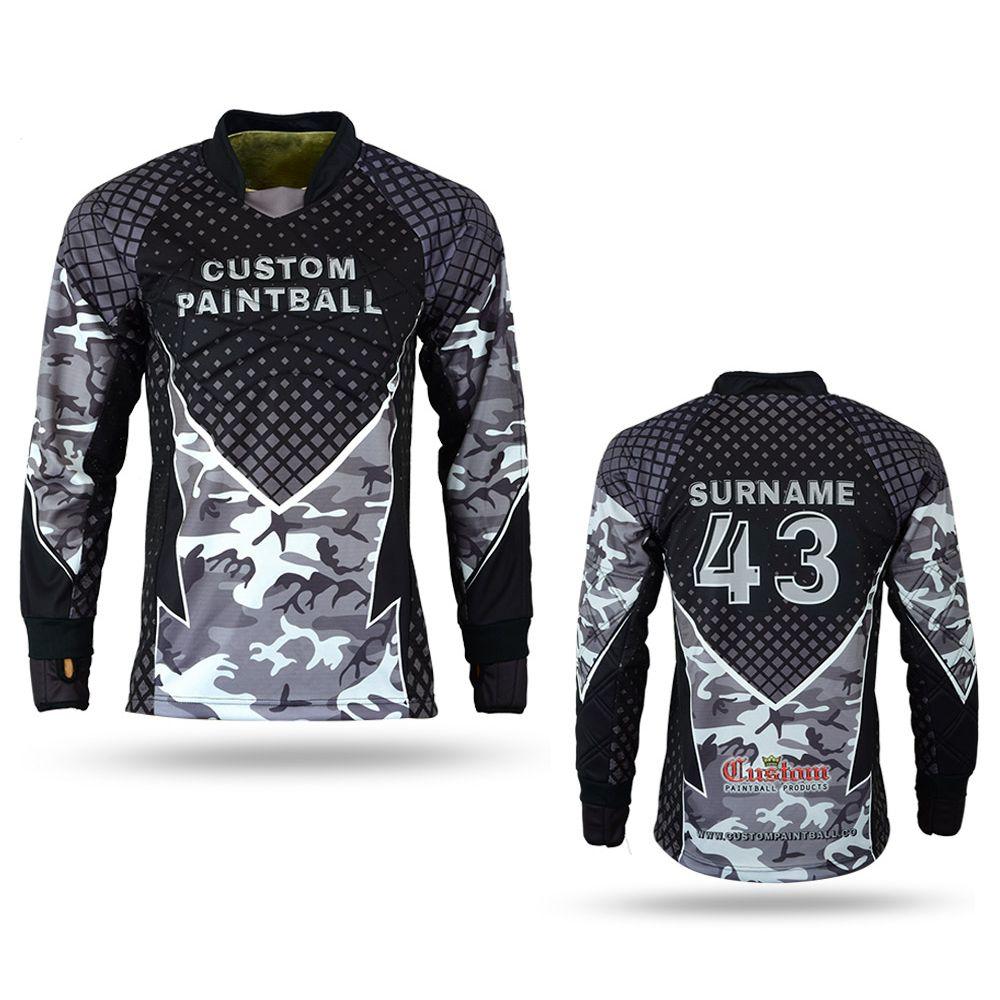 Paintball Jersey Camouflage mit Name+Logo