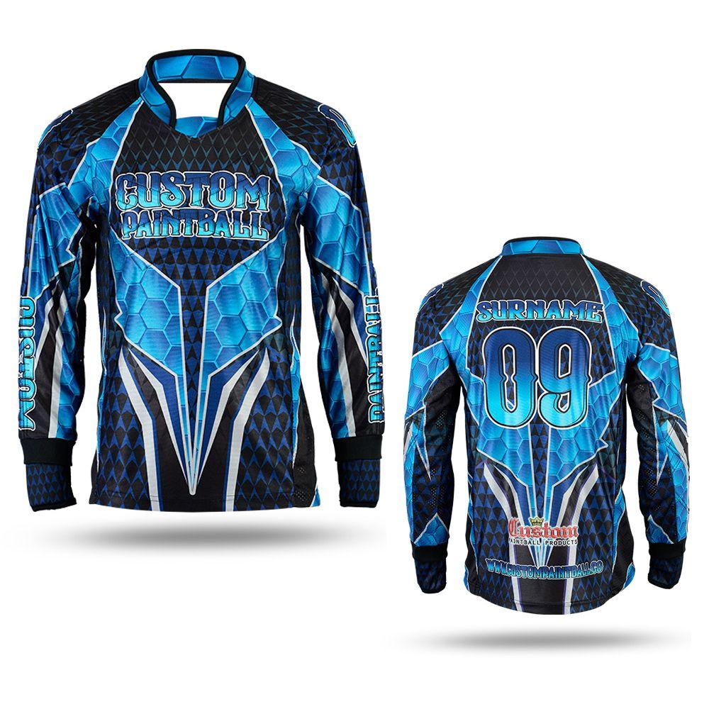 Paintballjersey - Blue
